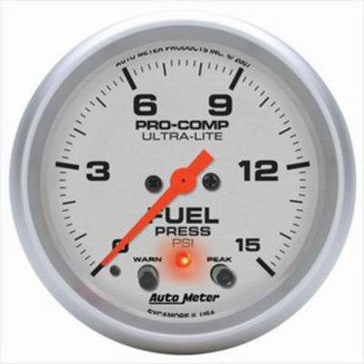 Auto Meter Ultra-Lite Electric Fuel Pressure Gauge - 4470